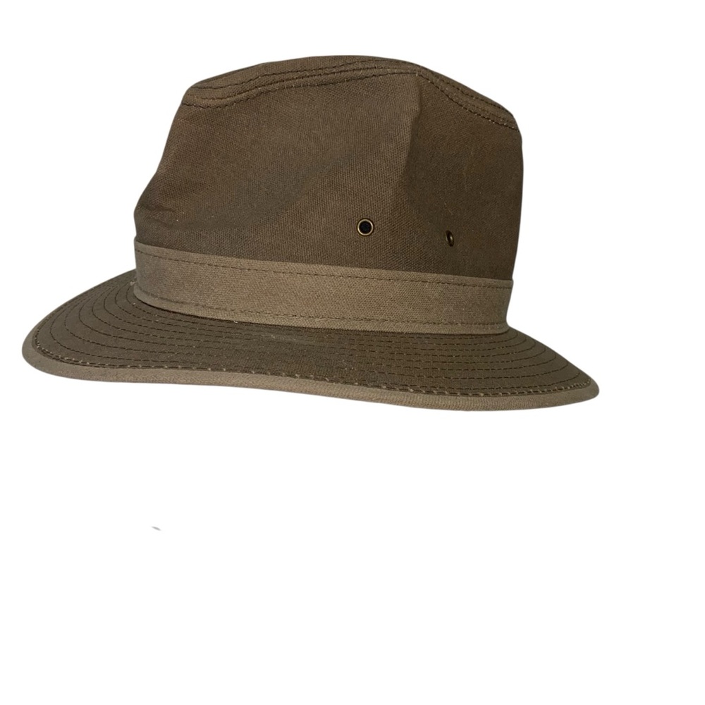 J Peterman Co Hat Mens Small Made In The USA Vintage Outback Safari Outdoors